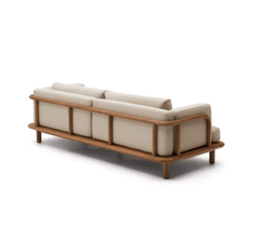 Gharaana Sofas Ohm Custom Wooden Upholstered Sofa
