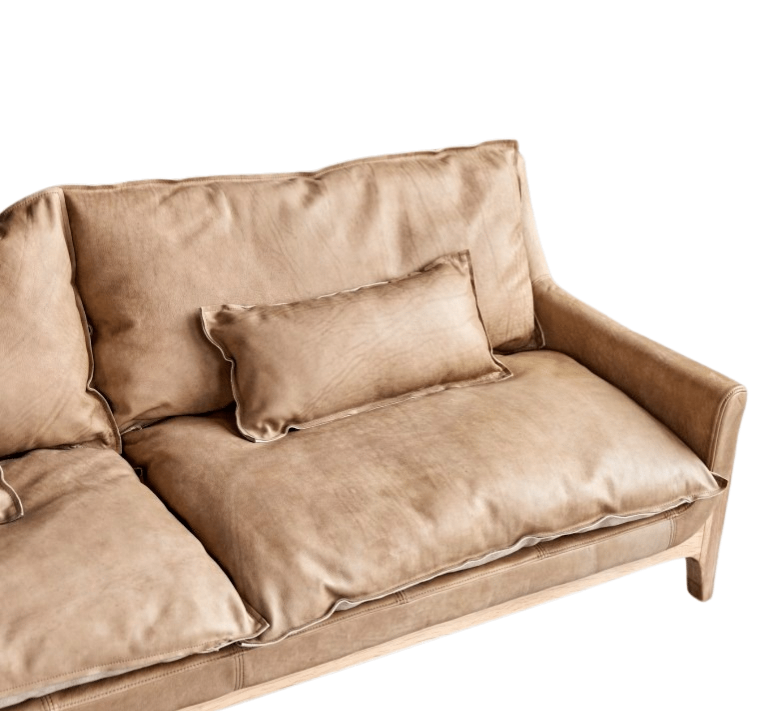 Gharaana Sofas Raya Custom Wooden Upholstered Sofa