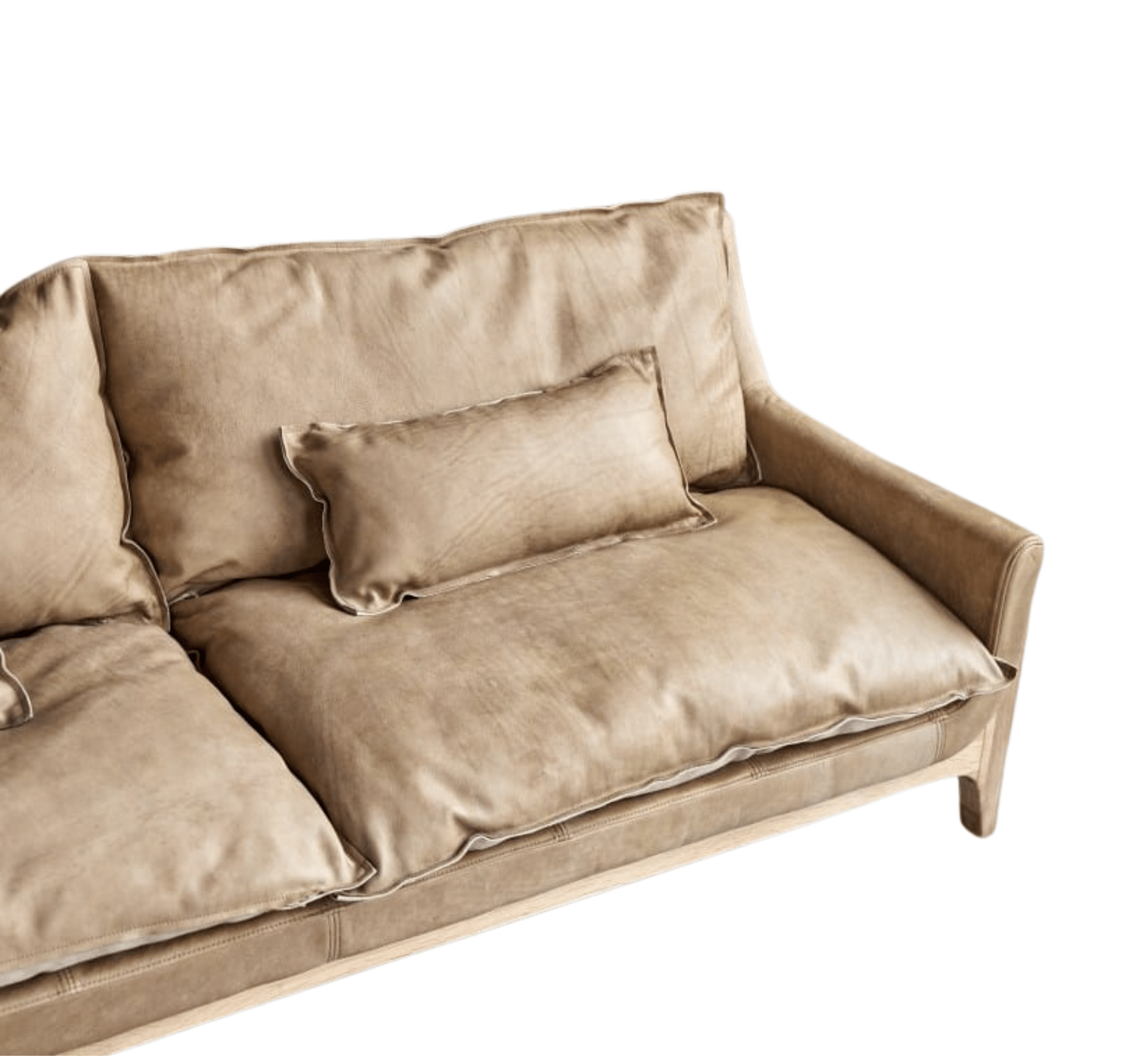 Gharaana Sofas Raya Custom Wooden Upholstered Sofa
