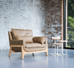 Gharaana Sofas Raya Custom Wooden Upholstered Sofa