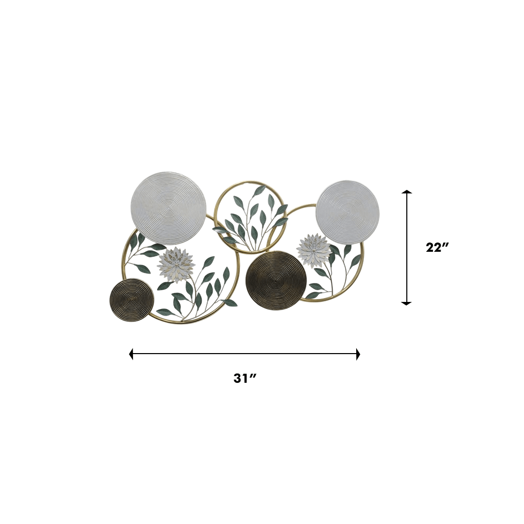 Gharaana Wall Decor Halo Mild Steel Wall Decor