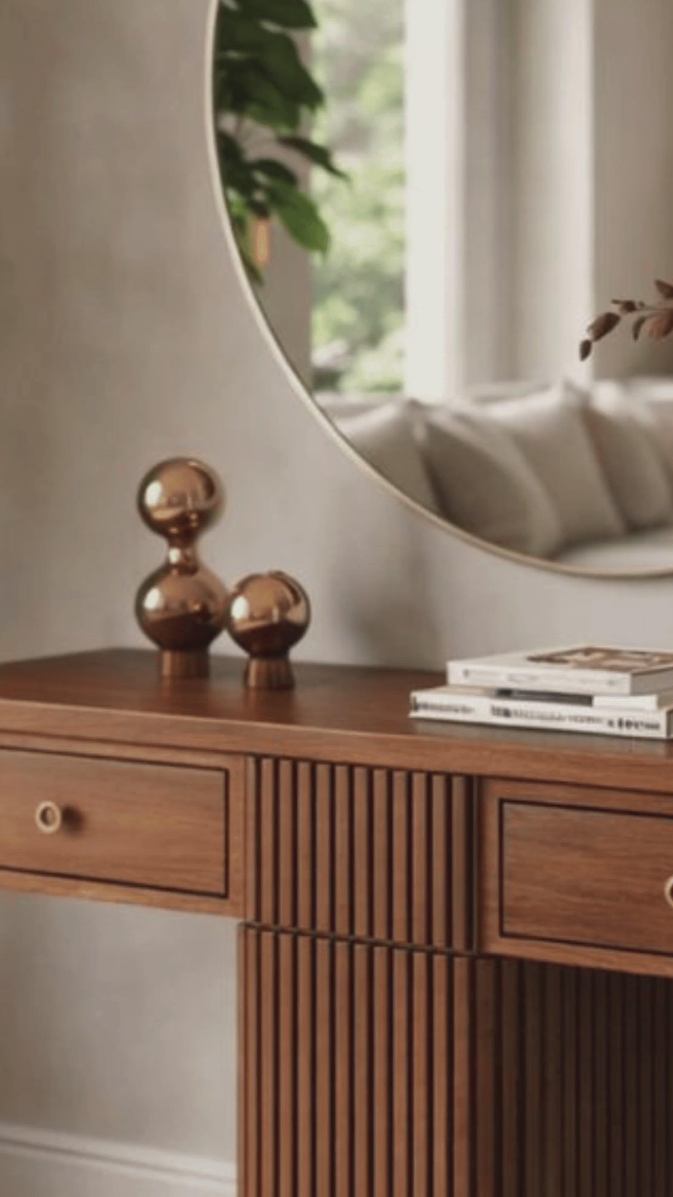 Mehr Wooden Console Table