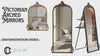 Victorian Arched Wall Mirror