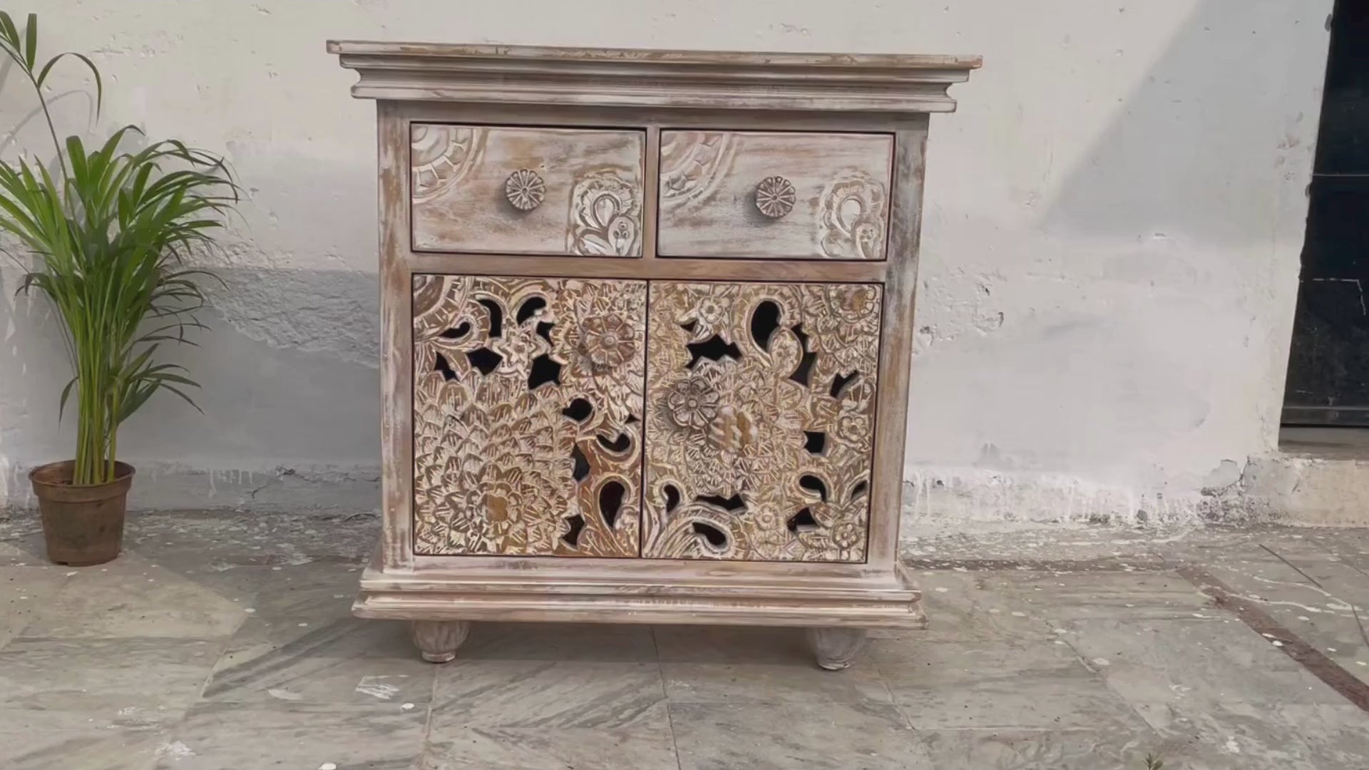 Ruchi Wooden 30" Sideboard