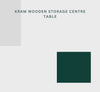 Kram Wooden Storage Centre Table
