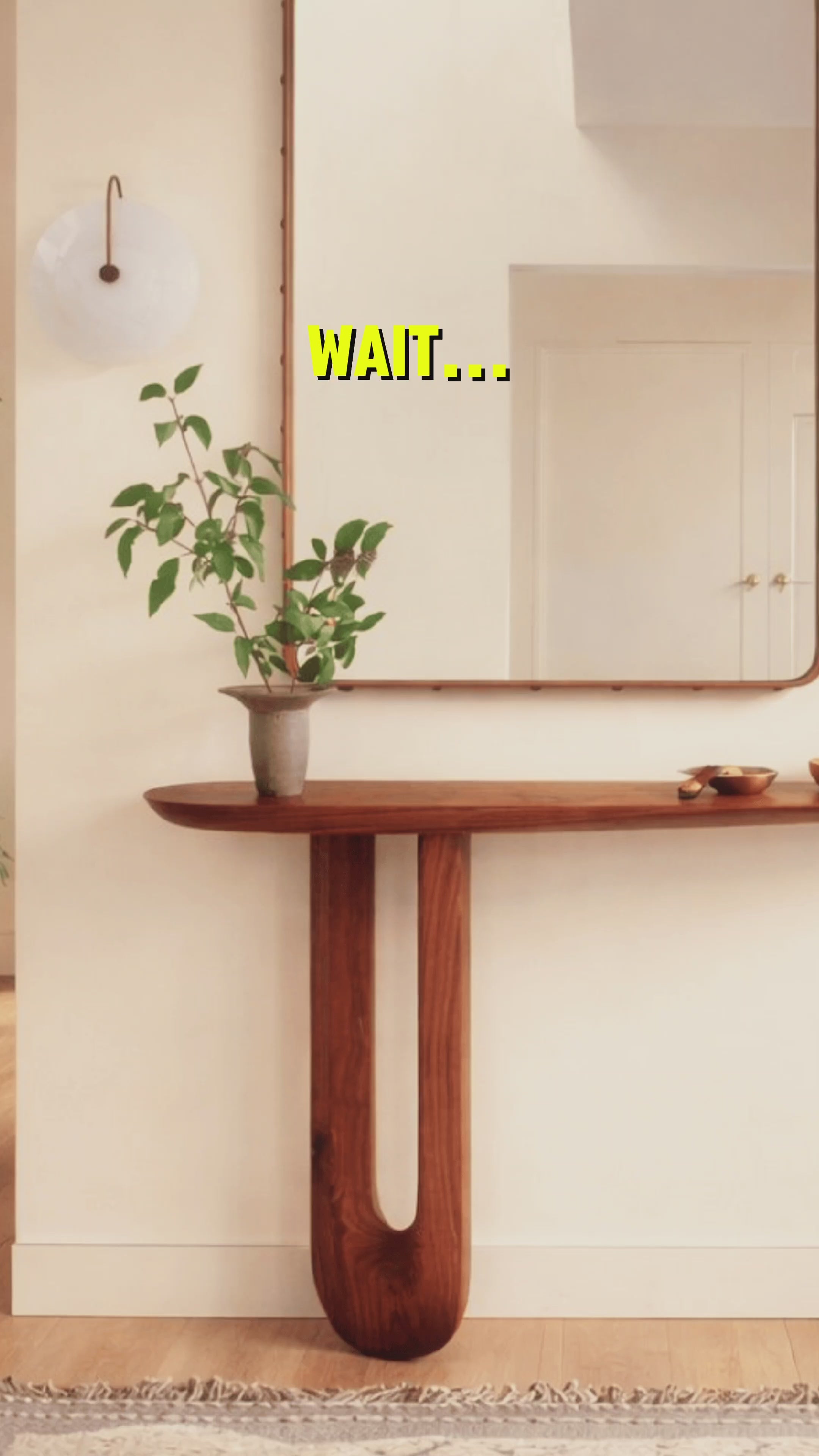 Avira Wooden Console Table