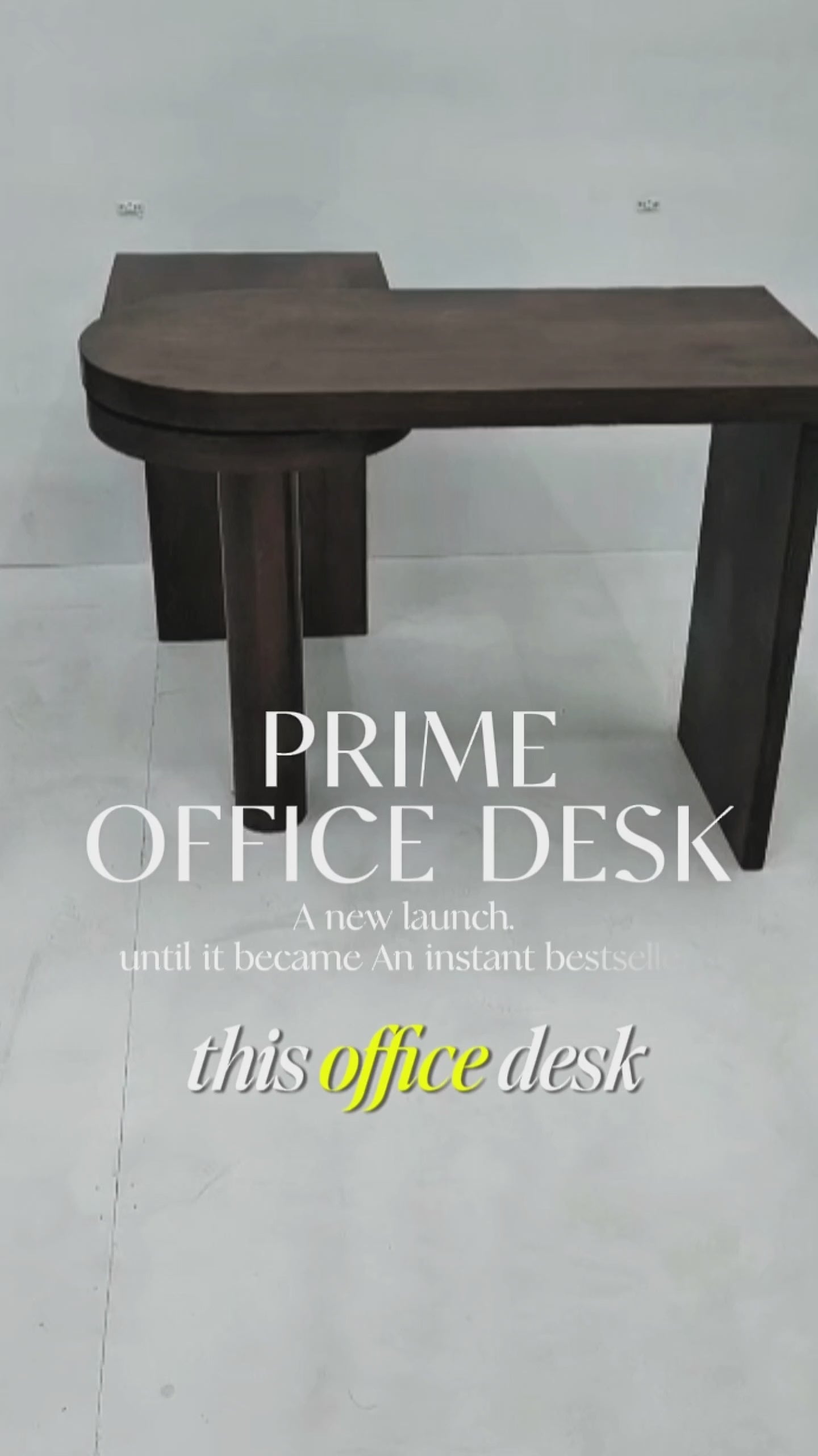 Prime Wooden Workstation Desk
